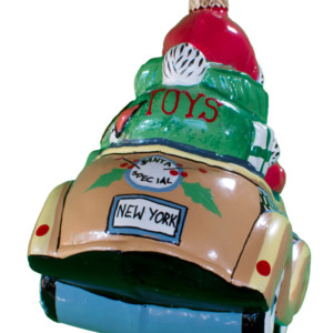Santa in NYC Cab