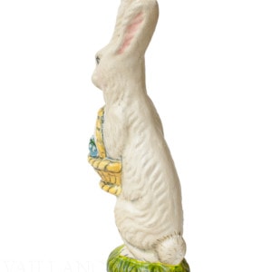 Standing Rabbit with Floral Eggs