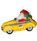 NYC Santa Cabbie Ornament