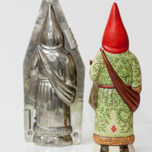 Green Vine Father Christmas with Mould