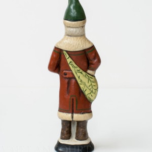 Santa in Brown Coat