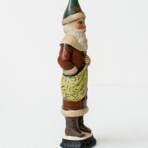 Santa in Brown Coat