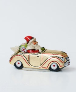 Neiman Marcus Gold Taxi Santa