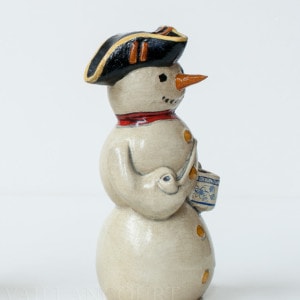 Snowman with Mug