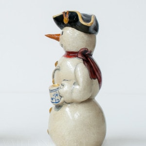 Snowman with Mug