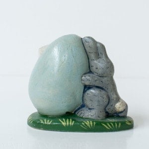 Bunny with Egg and Flower