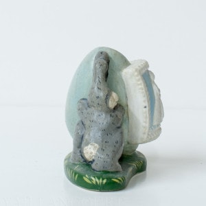 Bunny with Egg and Flower