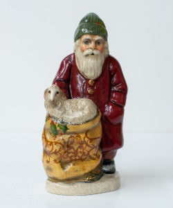 Santa with Lamb