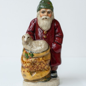 Santa with Lamb