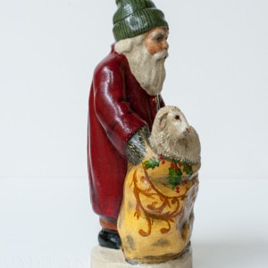 Santa with Lamb