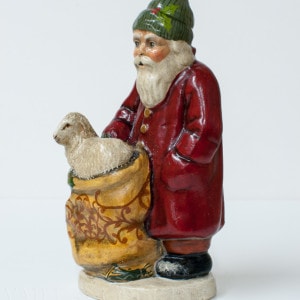 Santa with Lamb