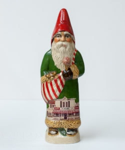 Green Santa with Ice Cream