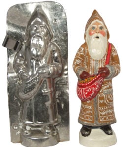 Father Christmas in Gingerbread Coat (without mould)