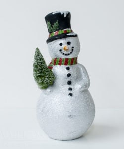 Large Glitzy Snowman