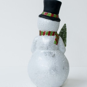 Large Glitzy Snowman