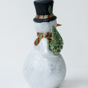 Large Glitzy Snowman