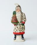 Applecone Santa in White Vine Coat