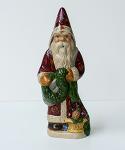 White Pine Garland Santa