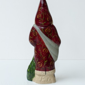 White Pine Garland Santa
