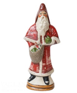Williamsburg House Scene Santa