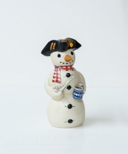 Snowman with Hot Chocolate