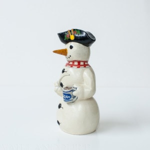 Snowman with Hot Chocolate