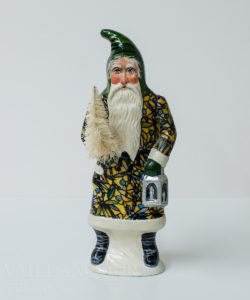 Stained Glass Santa