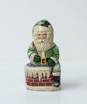 American Starlight Santa in Chimney