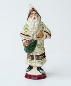 Garnet Hill's White Brocaded Father Christmas