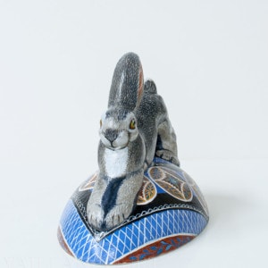 Rabbit on Pysanka Egg