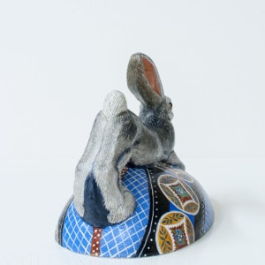 Rabbit on Pysanka Egg