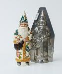 Floral Pysanka Father Christmas with Mould