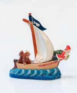 Nantucket Sailboat with Bears
