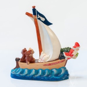 Nantucket Sailboat with Bears
