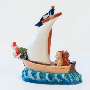 Nantucket Sailboat with Bears