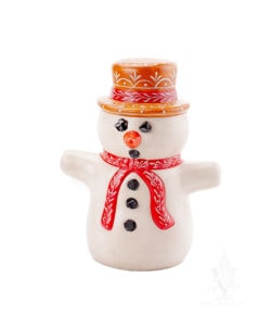 Snowman with Coal