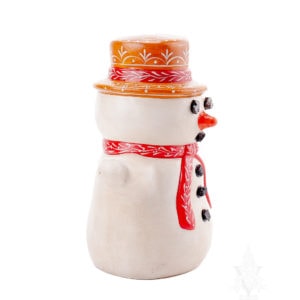 Snowman with Coal