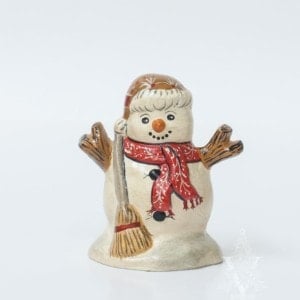 Snowman with Gingerbread Hat