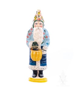 Nested Nantucket Basket Santa