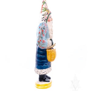 Nested Nantucket Basket Santa
