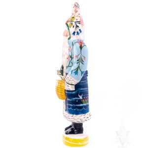 Nested Nantucket Basket Santa