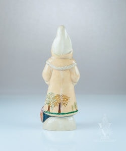 Father Christmas with Redware Mug and Plate