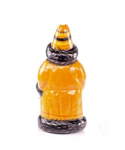 Halloween Santa with Cat and Pumpkin