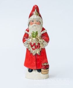 Santa with Gold Pineapples