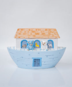 Blue Ark with Two Bears