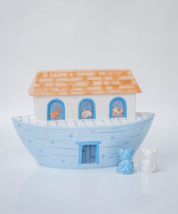 Blue Ark with Two Bears