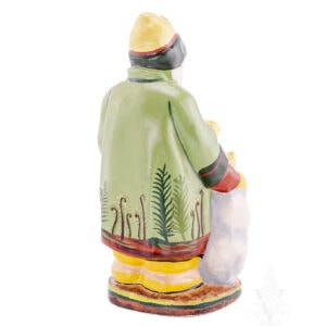 Easter Santa with Duck and Bunny