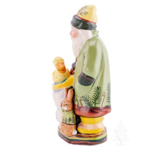 Easter Santa with Duck and Bunny