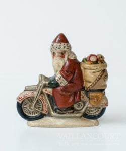 Santa on a Motorcycle