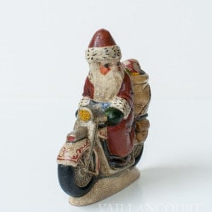 Santa on a Motorcycle